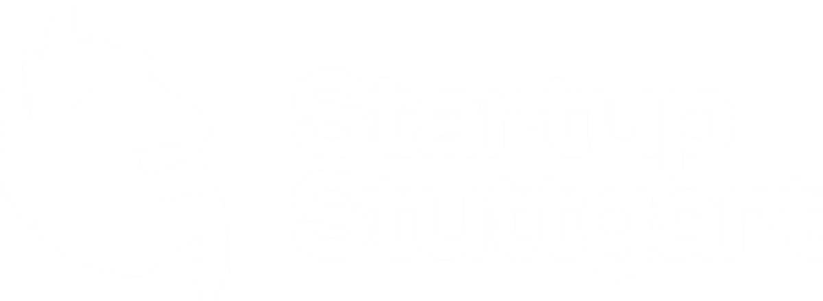 Startup Stuttgart Logo Weiß