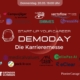 Demoday Flyer mit Logos der teilnehmenden Startups